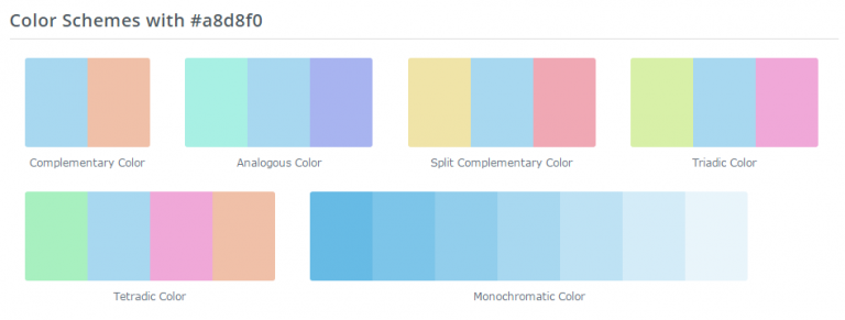 传图识色工具colorstastics和配色网站hexcolor | 黑白间设计工作室